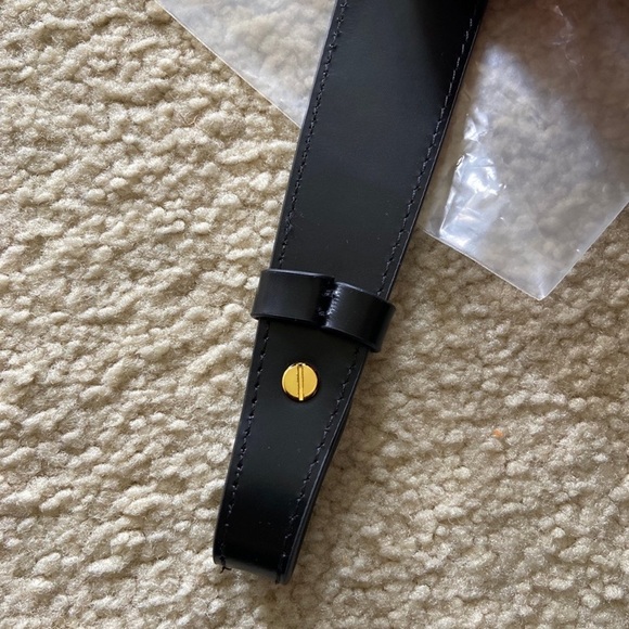 New black bag leather replacement straps - Picture 2 of 6